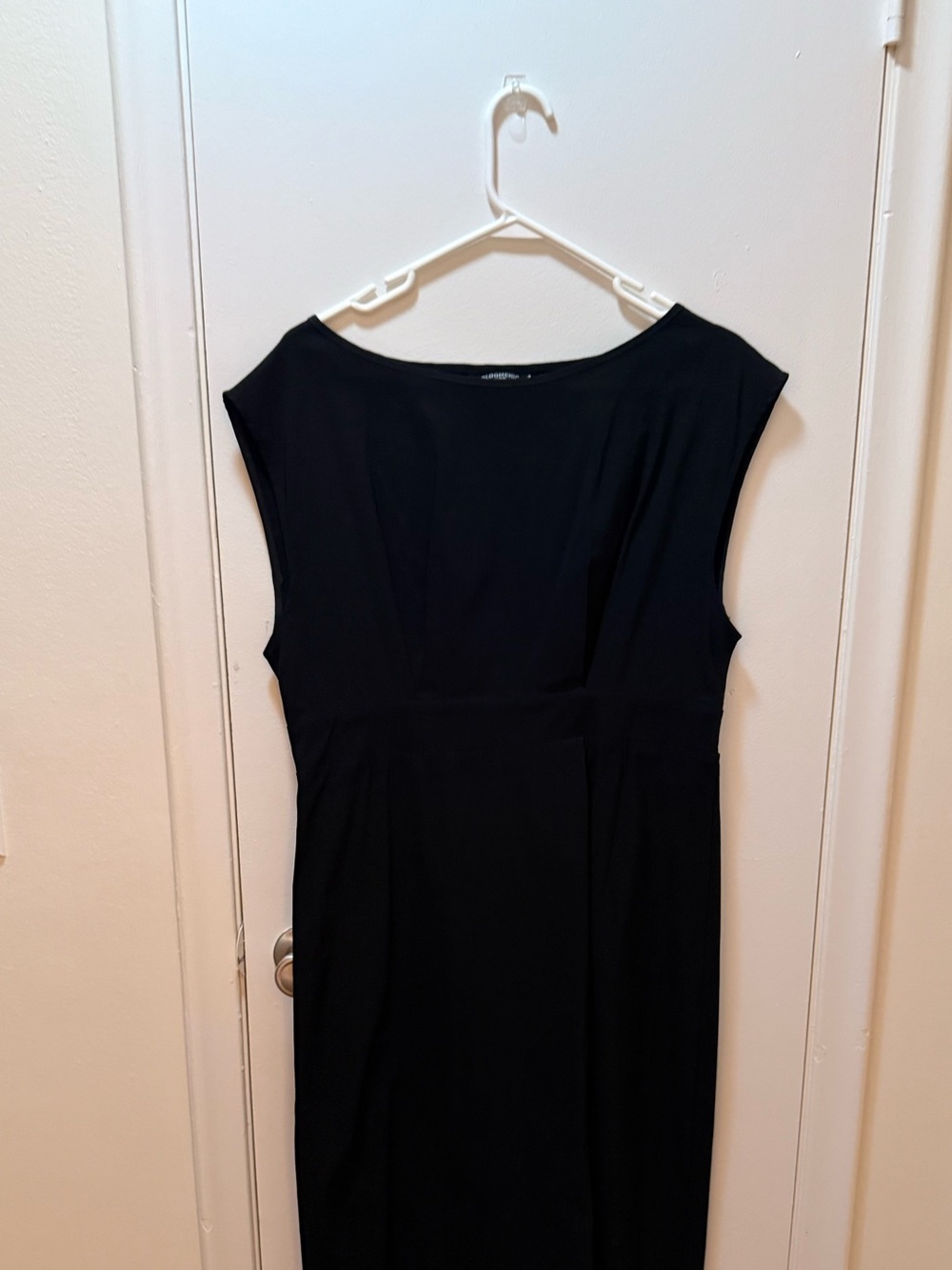 BloomChic Black Midi Sheath Dress